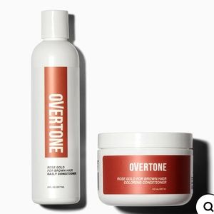 Overtone Rose Gold for Brown Hair Healthy Color Duo